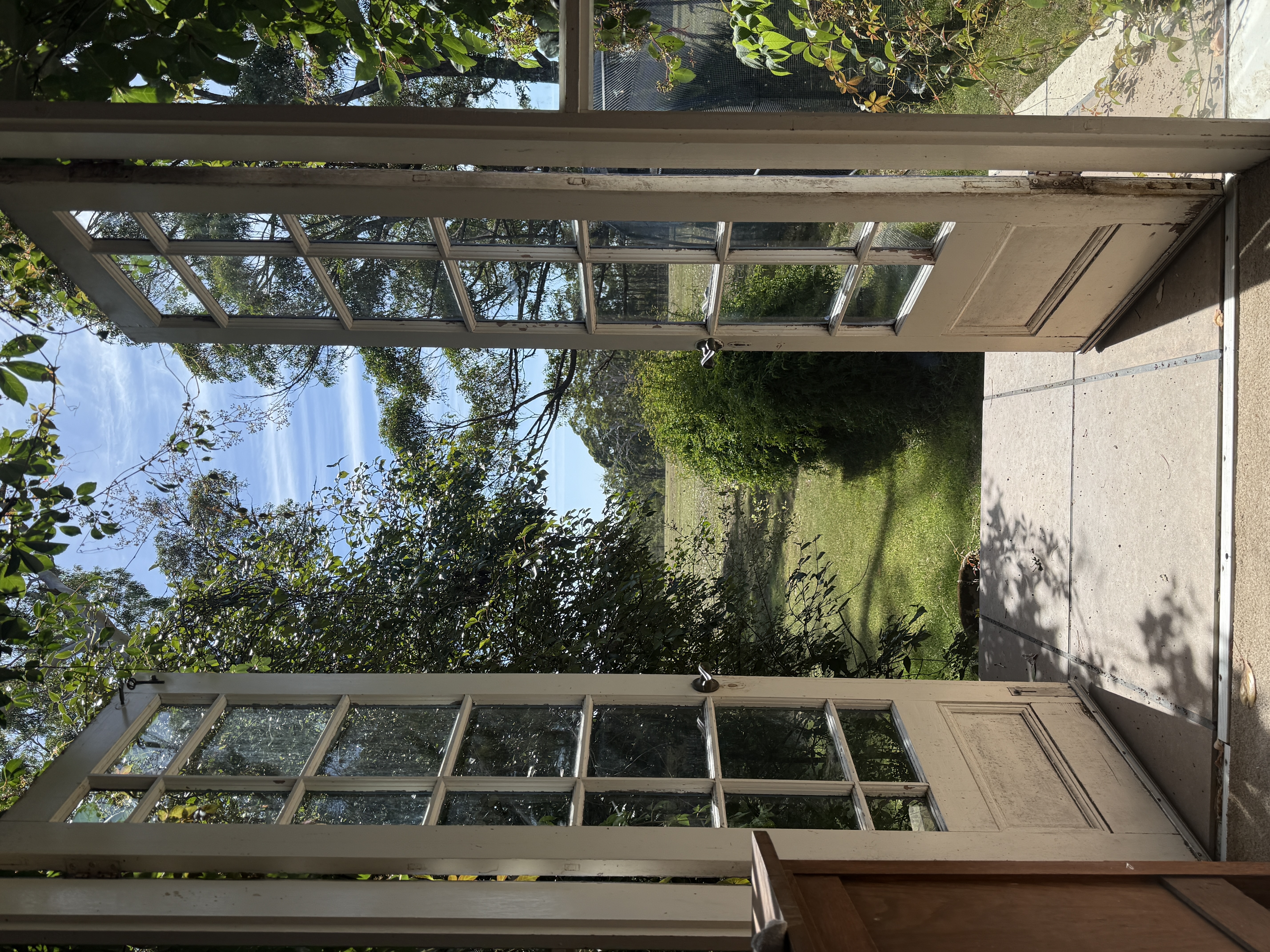 Beautiful garden conservatory
